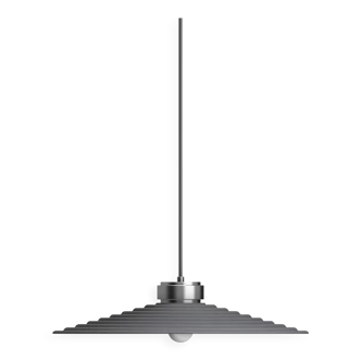 Pendant lamp sound graphite structure ⌀60cm herstal