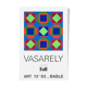 Victor vasarely serigraphie art basel 1982