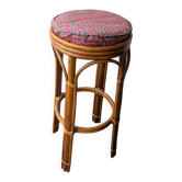High rattan stool – 1960s