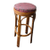 Tabouret haut en rotin – années 1960