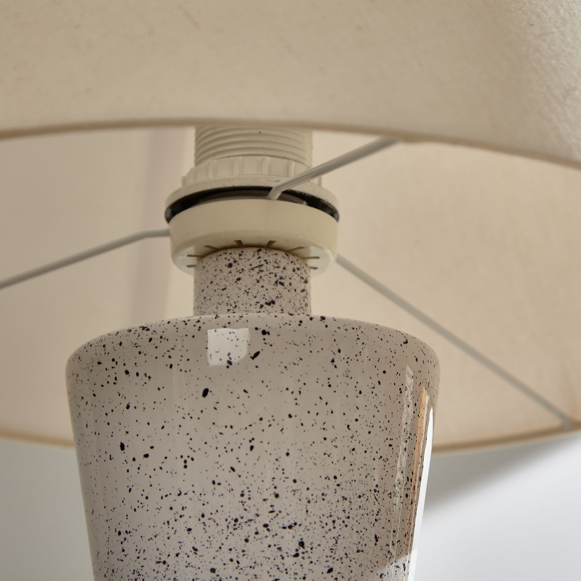 Lampe de table en céramique, lot de 2