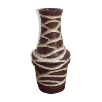 Vase West Germany en céramique, années 60