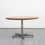 Table ronde vintage, palissandre