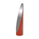 Miroir « Lipstick » en fibre laquée rouge 1970’s