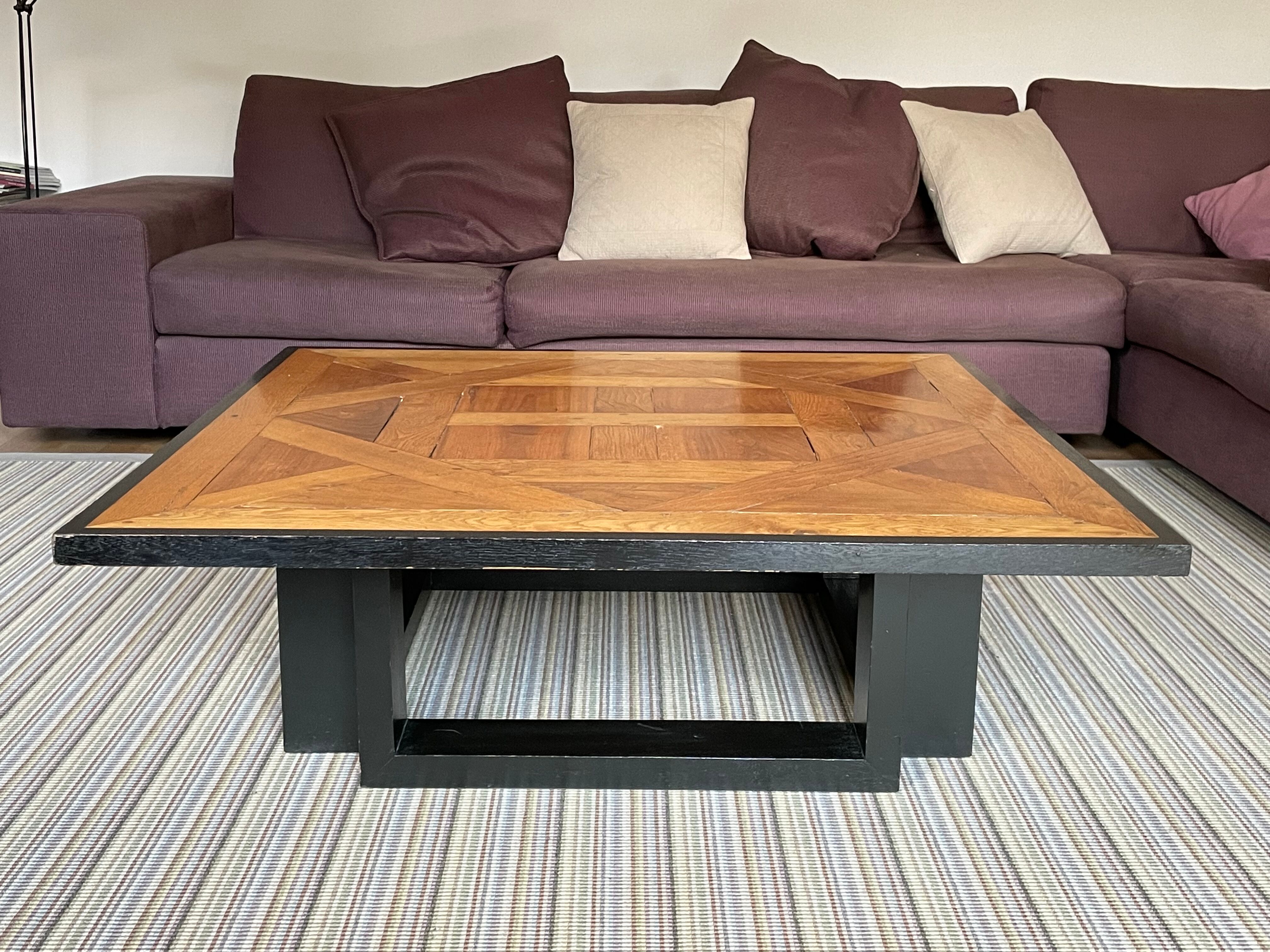 Coffee table parquet Versailles