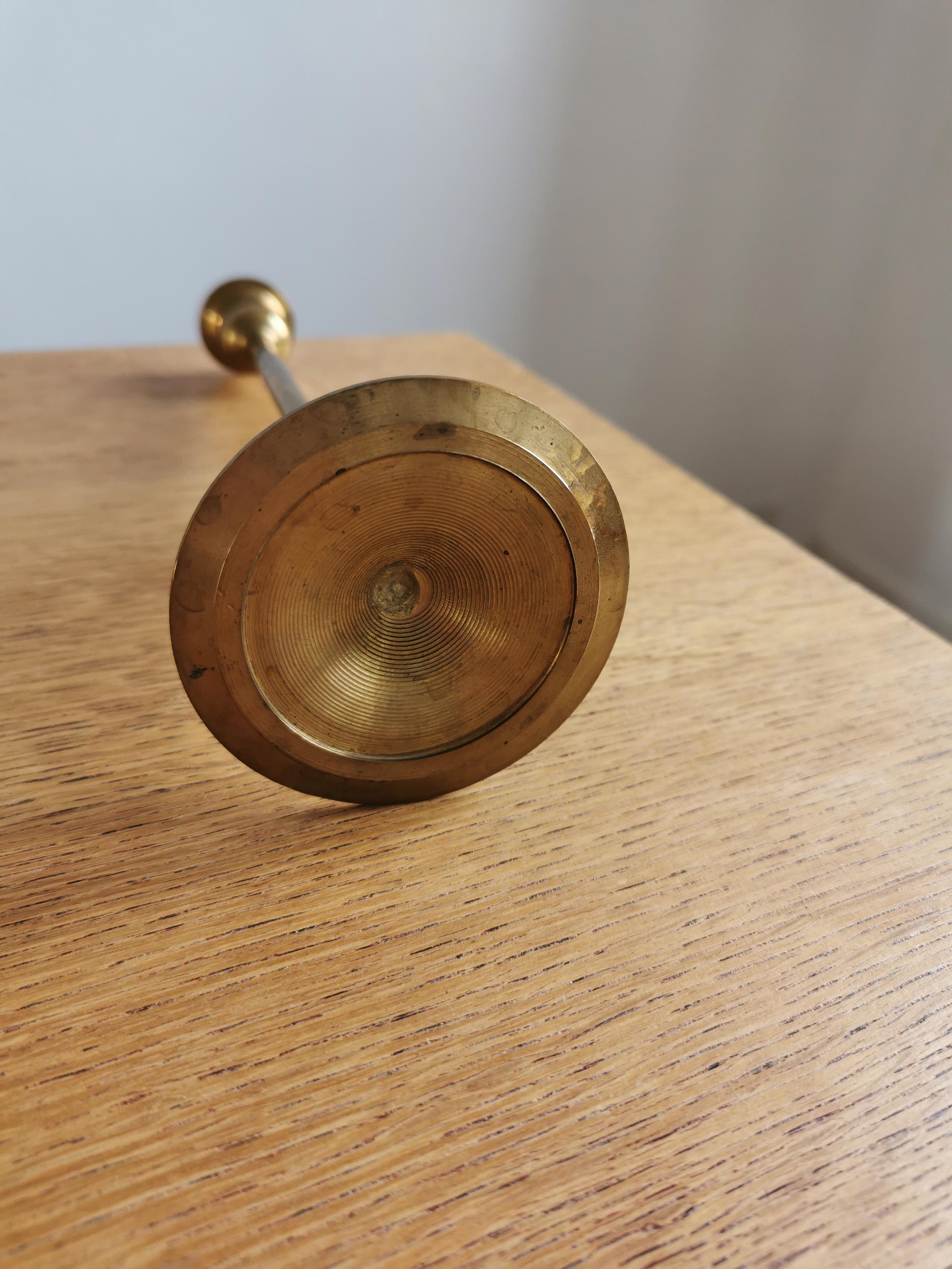 Brass candlestick