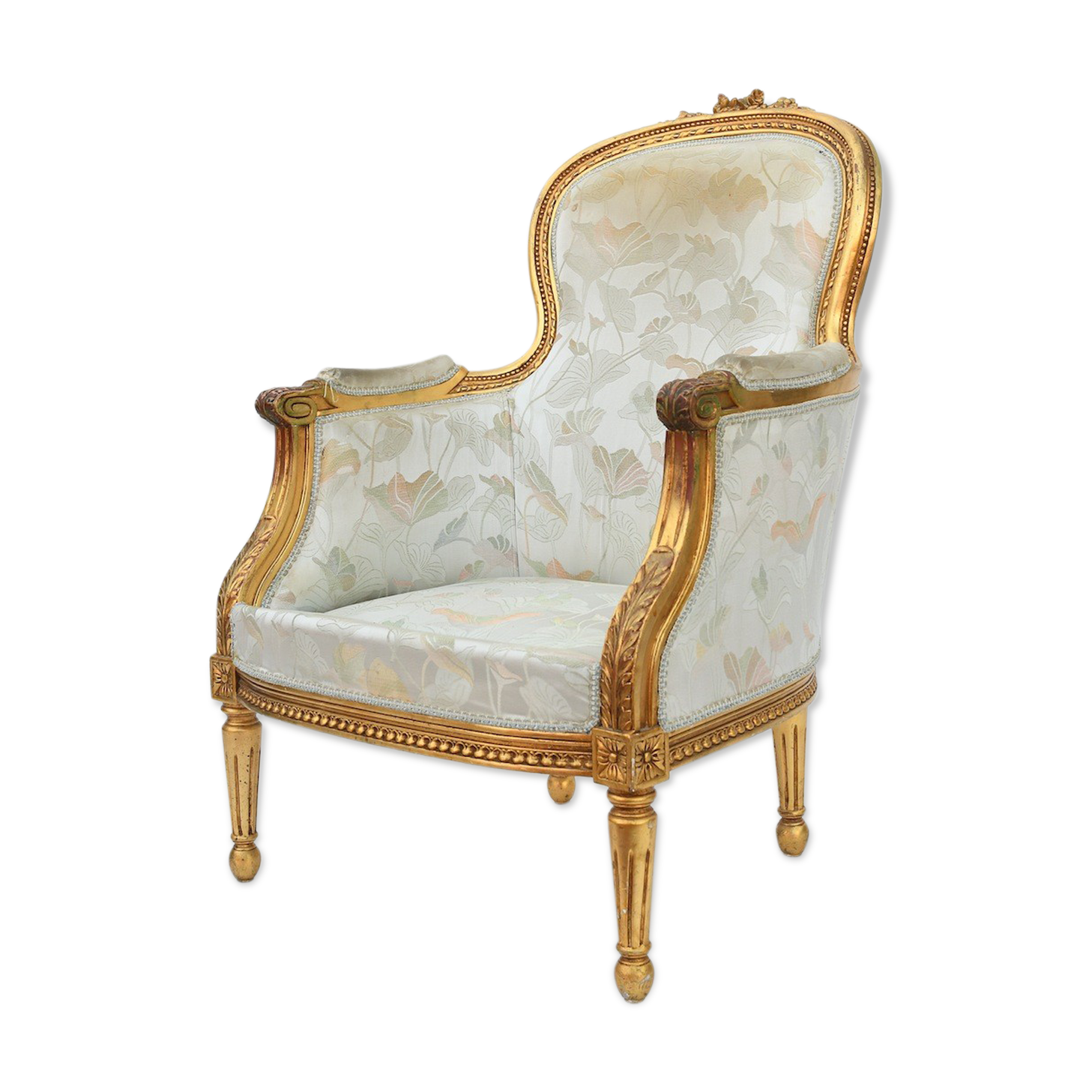 Louis XVI-style shepherdess chair
