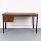 Teak desk with two drawers from Domino Møbler, 1960s