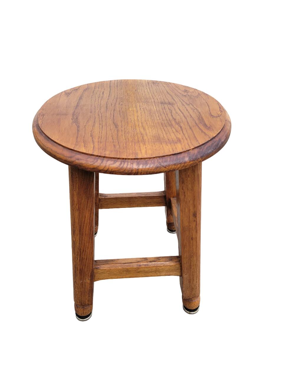 Solid wood farm stool