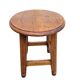 Tabouret de ferme en bois massif