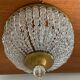 Vintage ceiling light with tassels from the 70s