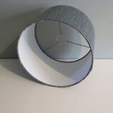 Lampe de table vintage en céramique avec abat-jour sur mesure.