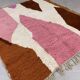Azilal rug woven in natural wool 250cmx300cm