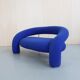 Rare Postmodern Sofa “Tube” by Carlo Bartoli for Rossi di Albizzate, 1990s