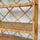 Rattan shelves