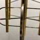 1970’s Architectural Brass Chrome Chandelier