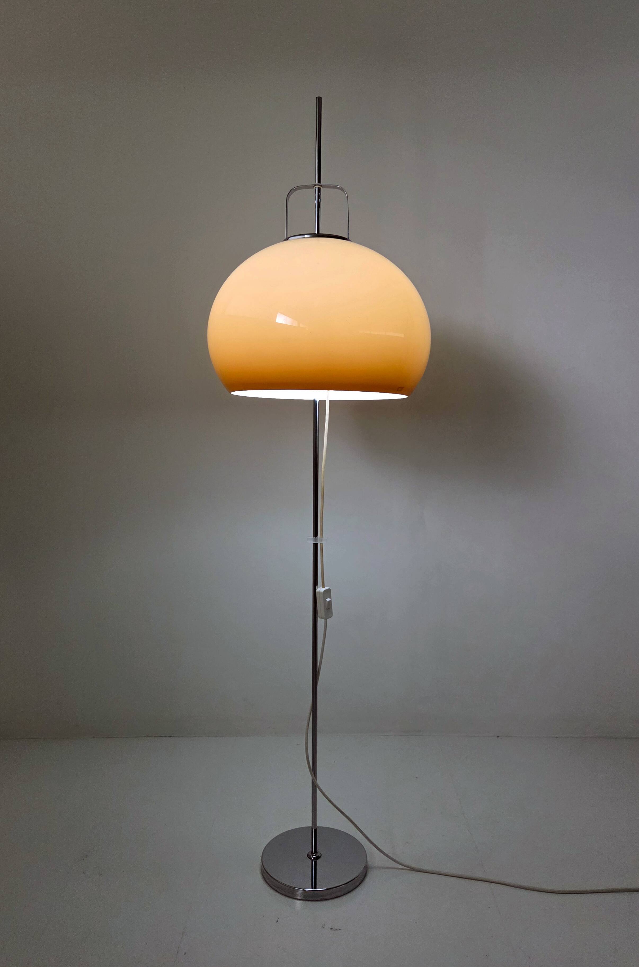 Lucerna floor lamp – Luigi Massoni for Harvey Guzzini, Italy, 1970s