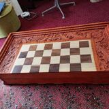 Bali backgammon chess game