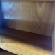 Pair of large vintage wooden display cabinets – 1960s/70s