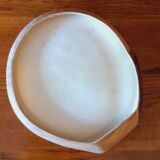 Ceramic pocket emptier with wood motif by GranJean Jourdan Vallauris