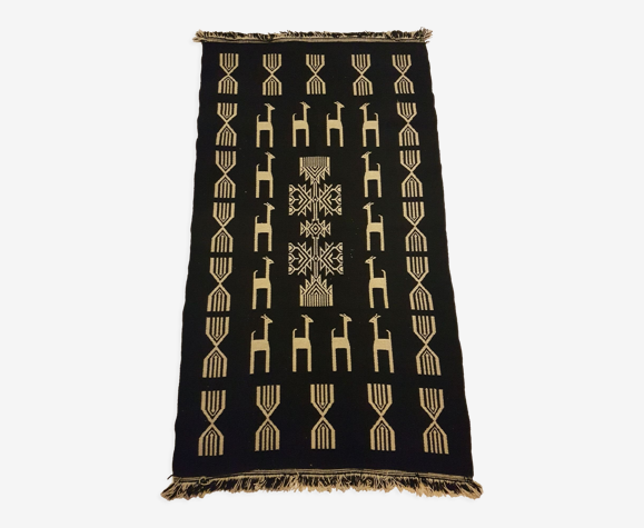 Tapis kilim aztèque 99x183cm