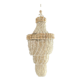 Vintage shell pendant lamp