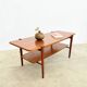 Teak coffee table with reversible top — Louis Van Teeffelen for Webe