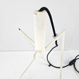 Designer lamp in lacquered metal - circa 1970