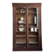 Louis-Philippe display cabinet in walnut