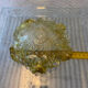 Empty ashtray pocket Murano Barovier Toso Vintage gold glitter