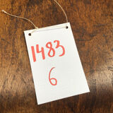 Set of 6 vintage school industrial school chairs