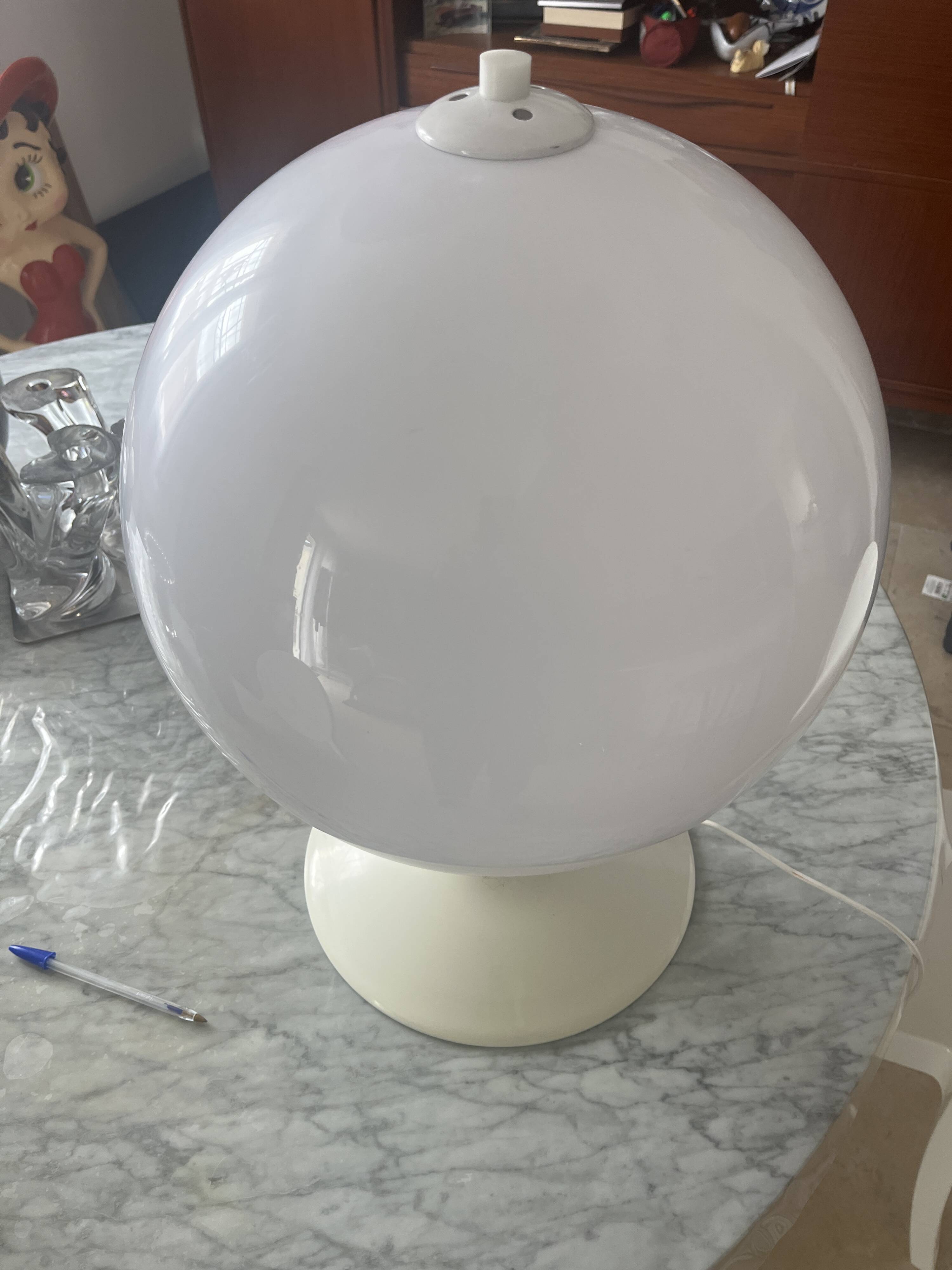 lampe champignon design des années 70