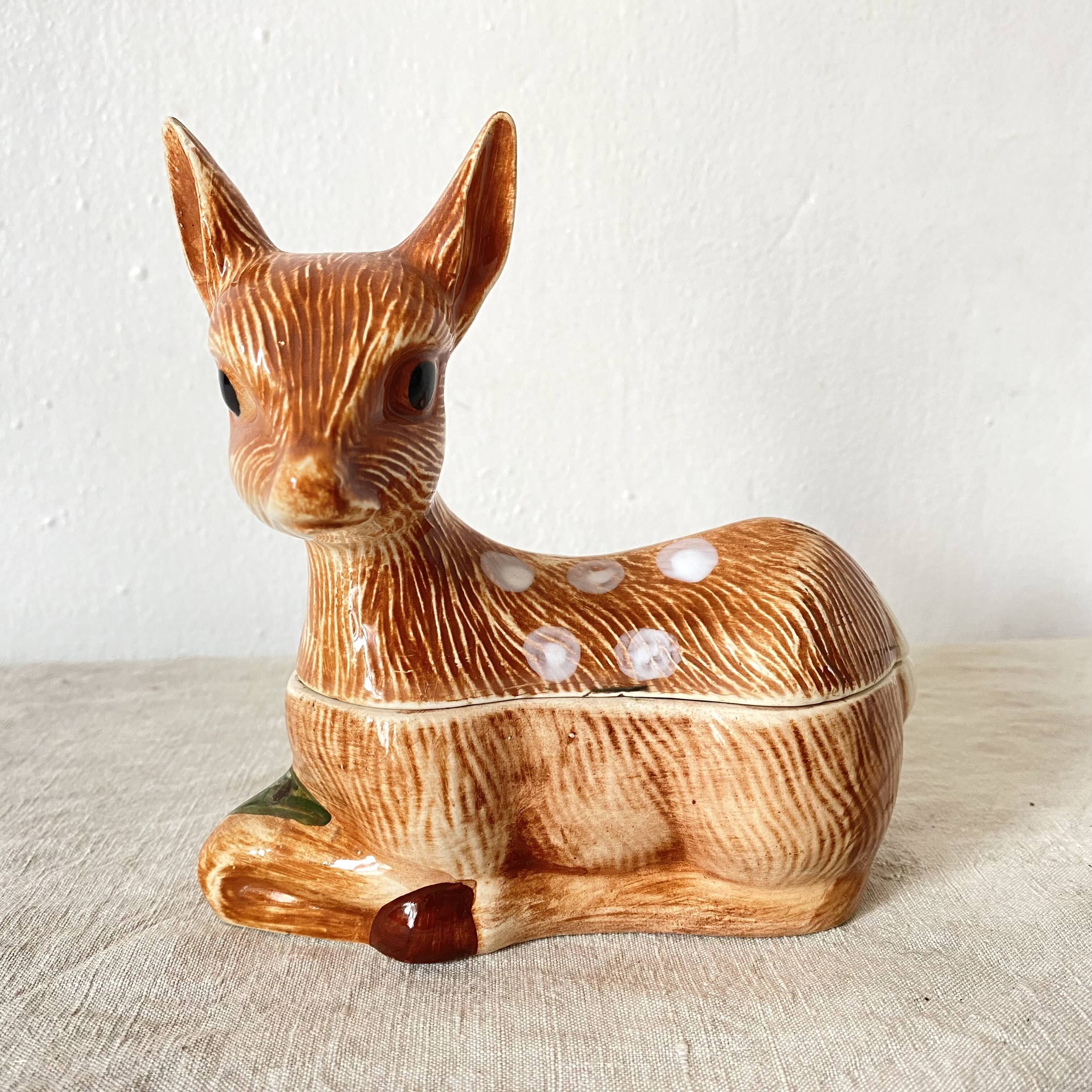 Fawn, zoomorphic terrine Michel Caugant