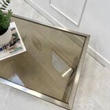 Table basse verre fumé