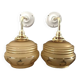 Pair of old wall lights