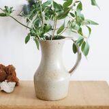 Pyrite stoneware pitcher 1970s