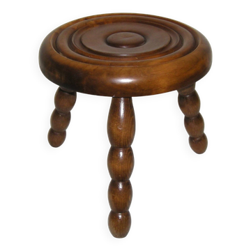 Tripod wooden coffee table