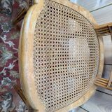 Set of 6 caned chairs in Louis XVI style
