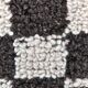 Tapis marocain vintage à carreaux 4x7 138x208 cm SK 241966