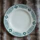 8 mismatched ironstone dinner plates
