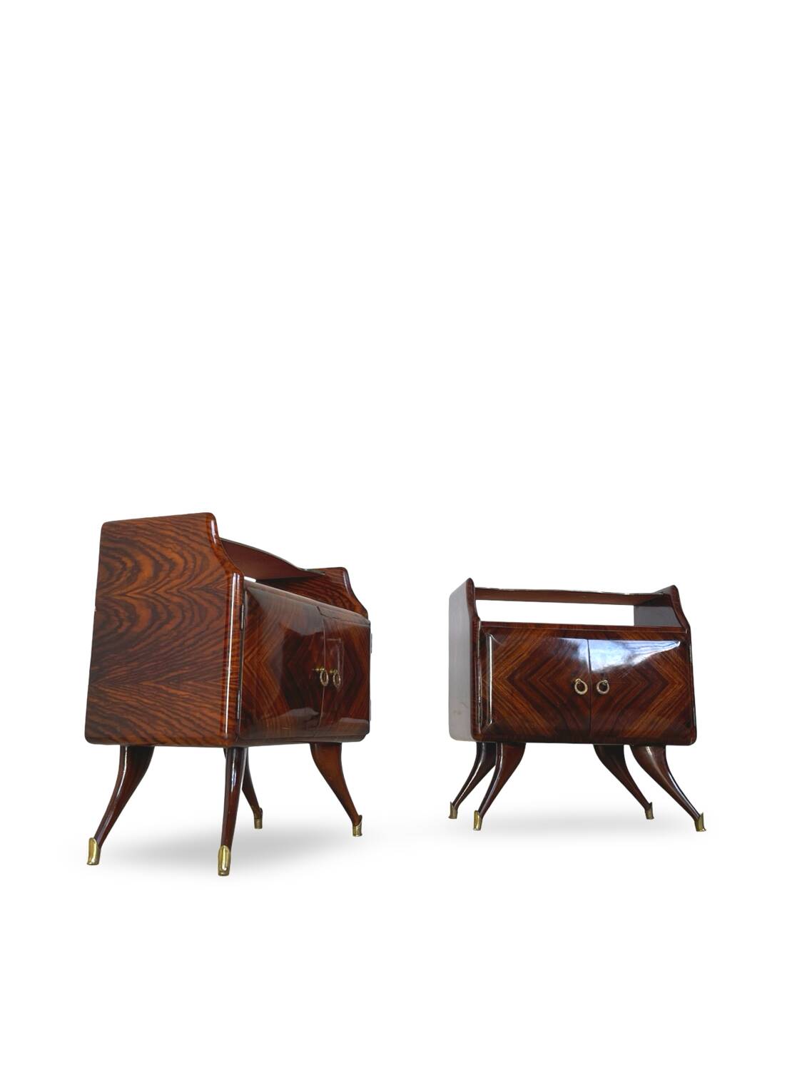 midcentury rosewood nightstands