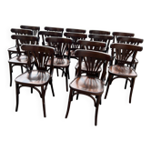 Set of 16 bistro chairs