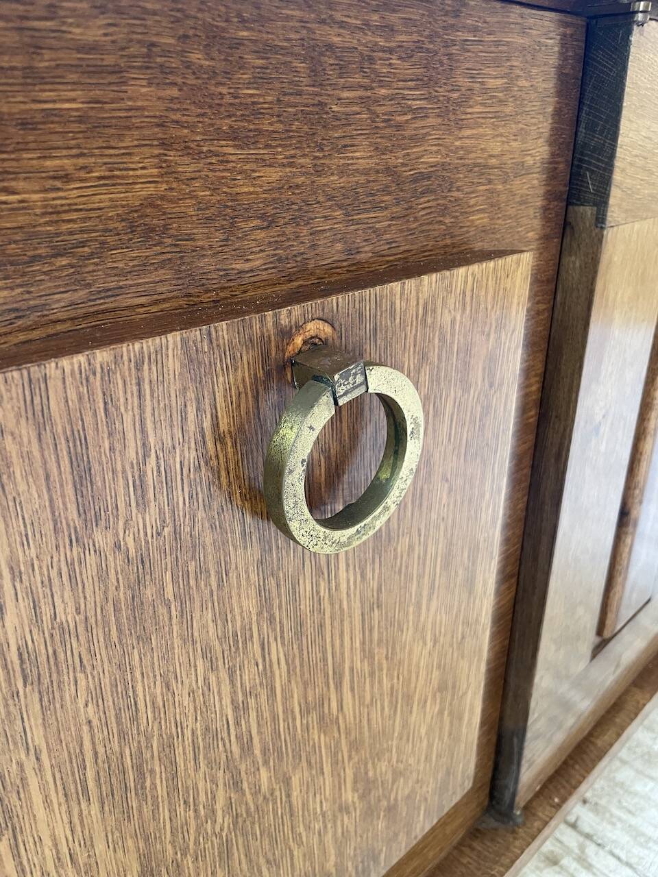 1950s modernist oak sideboard