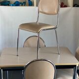 Vintage Formica Top Table and 4 Chairs