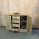 Buffet art déco patiné