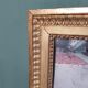 Antique french gilded Louis XVl mirror with mercury glass