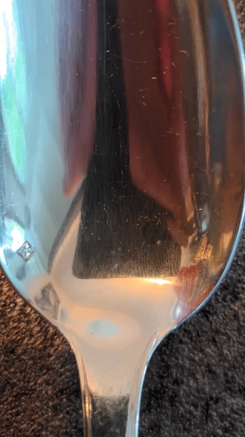 Ménagère métal argenté 37 pièces poinçon 84g