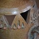 Stoneware photophore "the Cyclades" 1970s