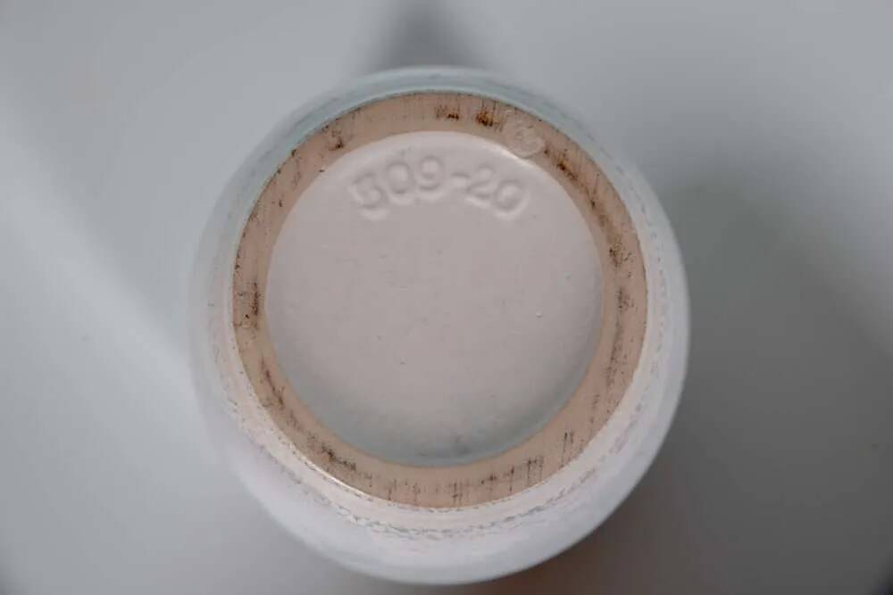 Vase W-Germany natural earth tones, vintage flower vase