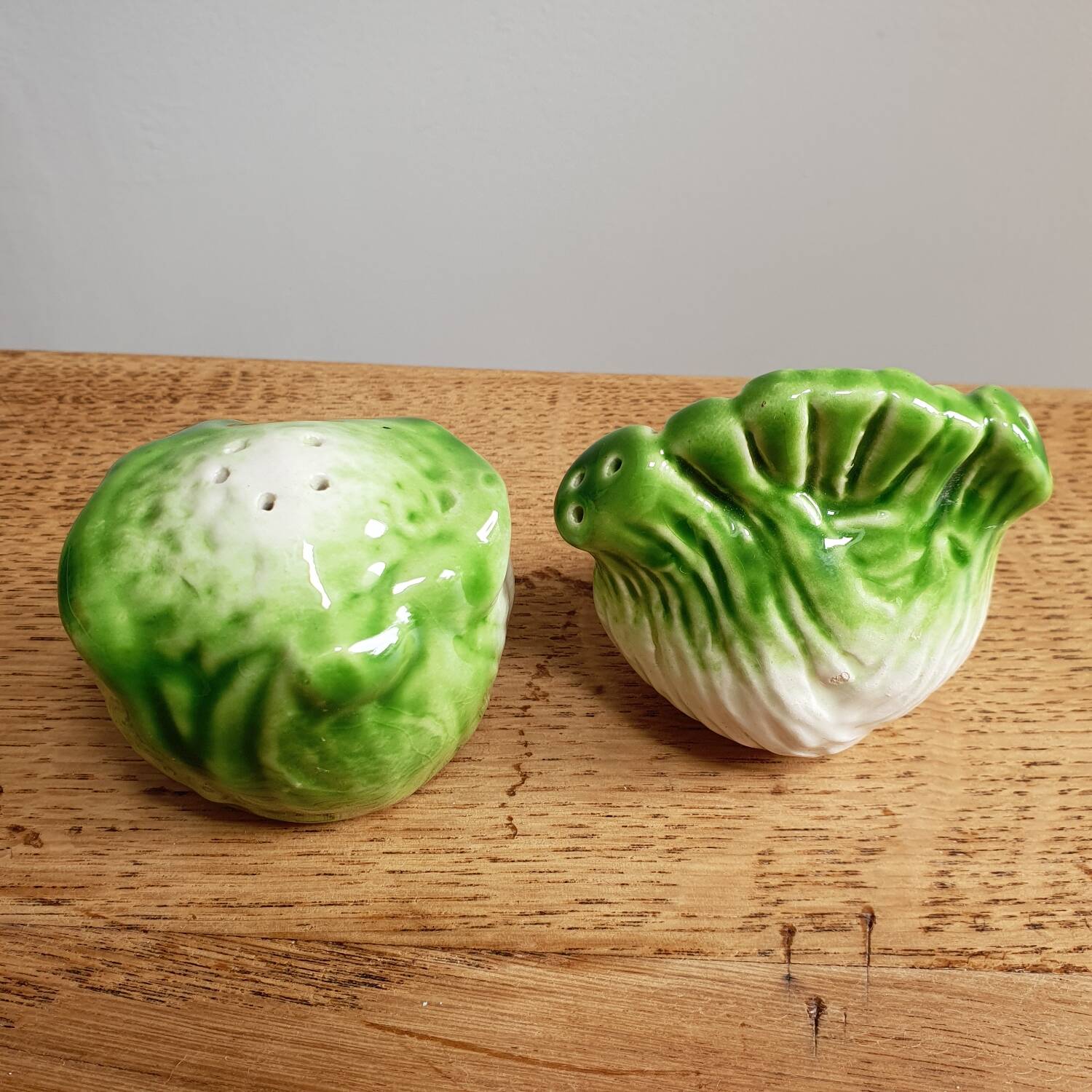 Slush salt and pepper shakers